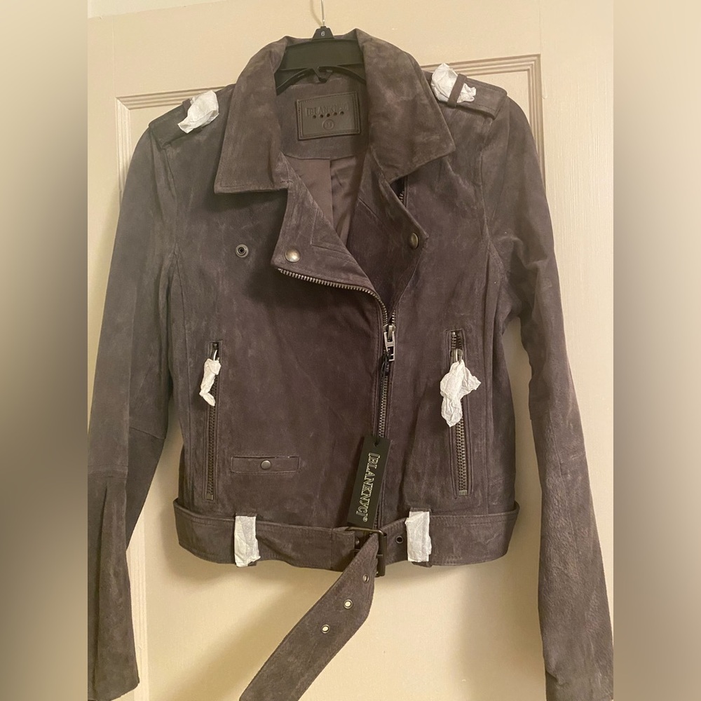 BLANKNYC NWT genuine suede jacket - Picture 3 of 7